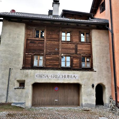 Chesa Grischuna - Madulain Bagian luar foto