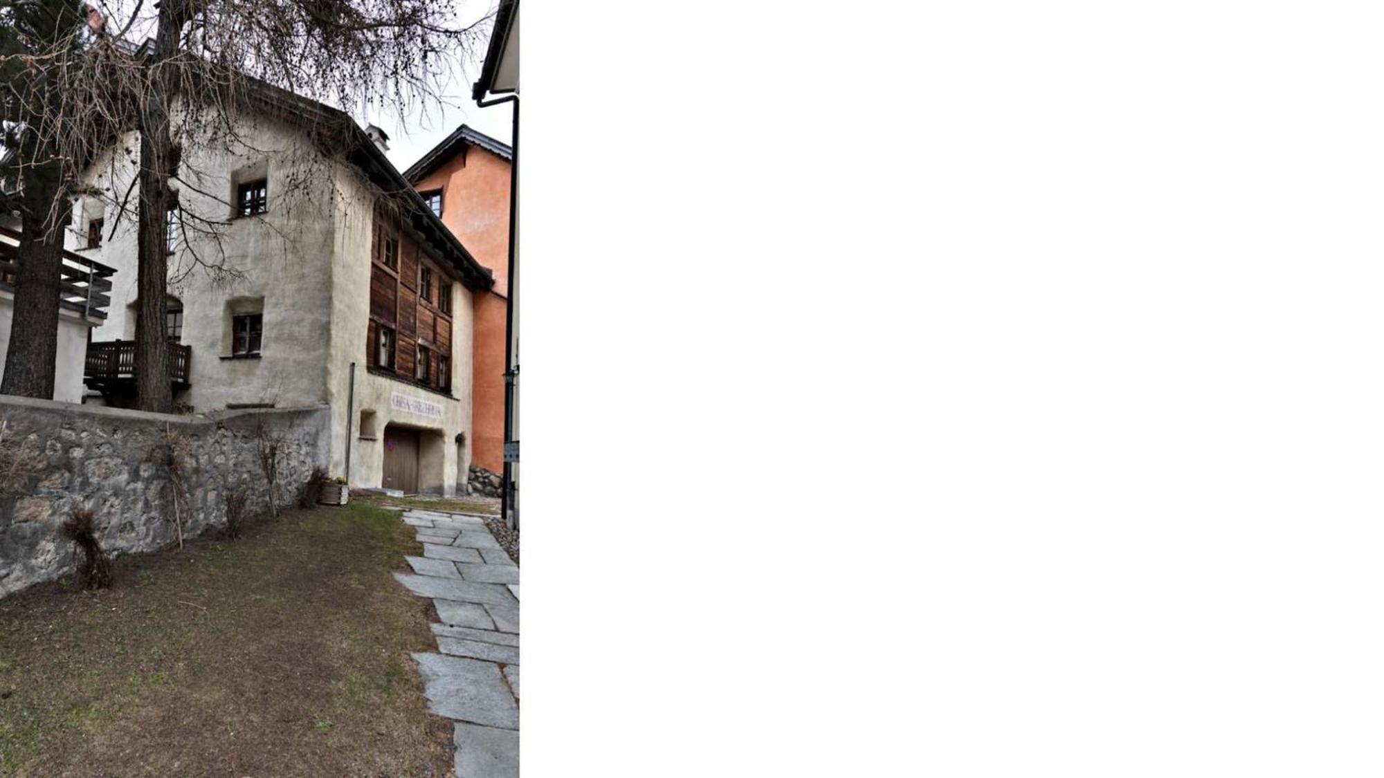 Chesa Grischuna - Madulain Bagian luar foto