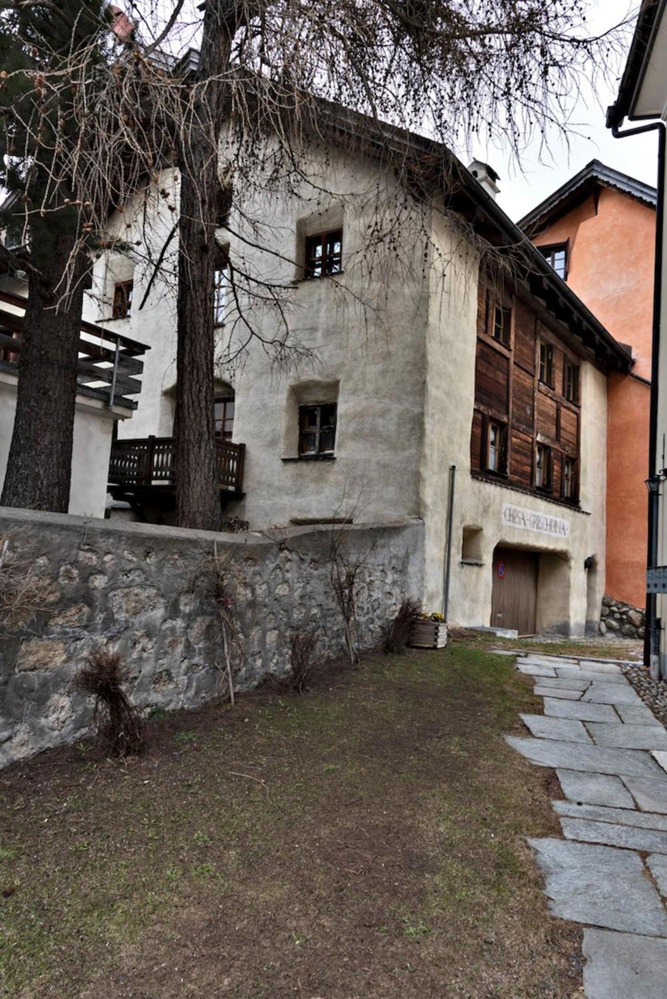 Chesa Grischuna - Madulain Bagian luar foto